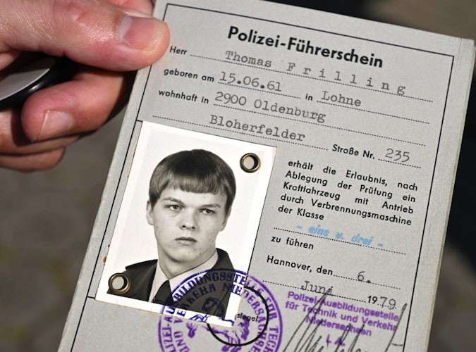 Polizeiführerschein Frillings aus dem Jahre 1979. Foto: M. Niehues