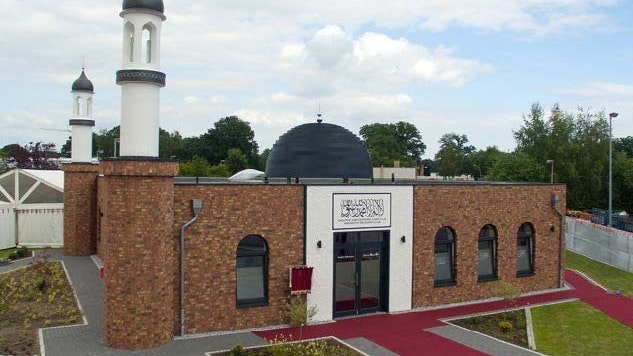 Domizil der Muslime in Vechta. Die Bait-ul-Qaadir-Moschee befindet sich an der Gutenbergstraße. Foto: AMJ
