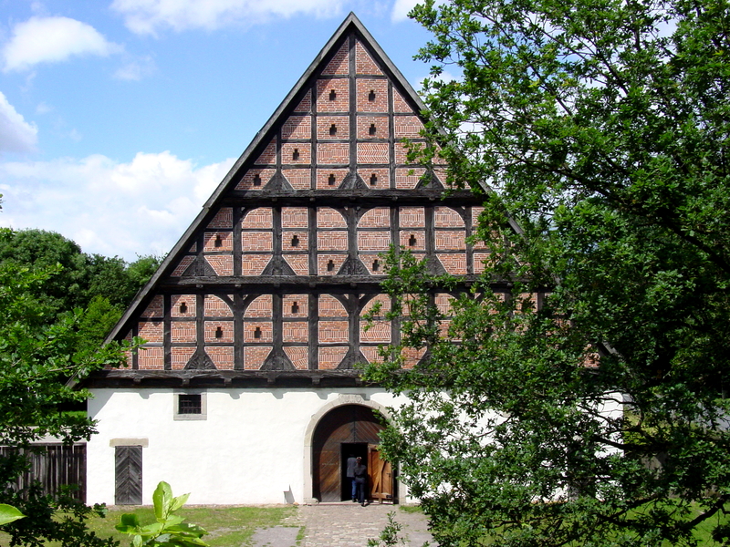 Die Münchhausenscheune im Cloppenburger Museumsdorf. © Museumsdorf Cloppenburg