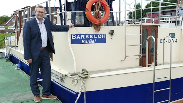 Für Nils Anhuth ist Barßels Hafen ein positiver Hotspot