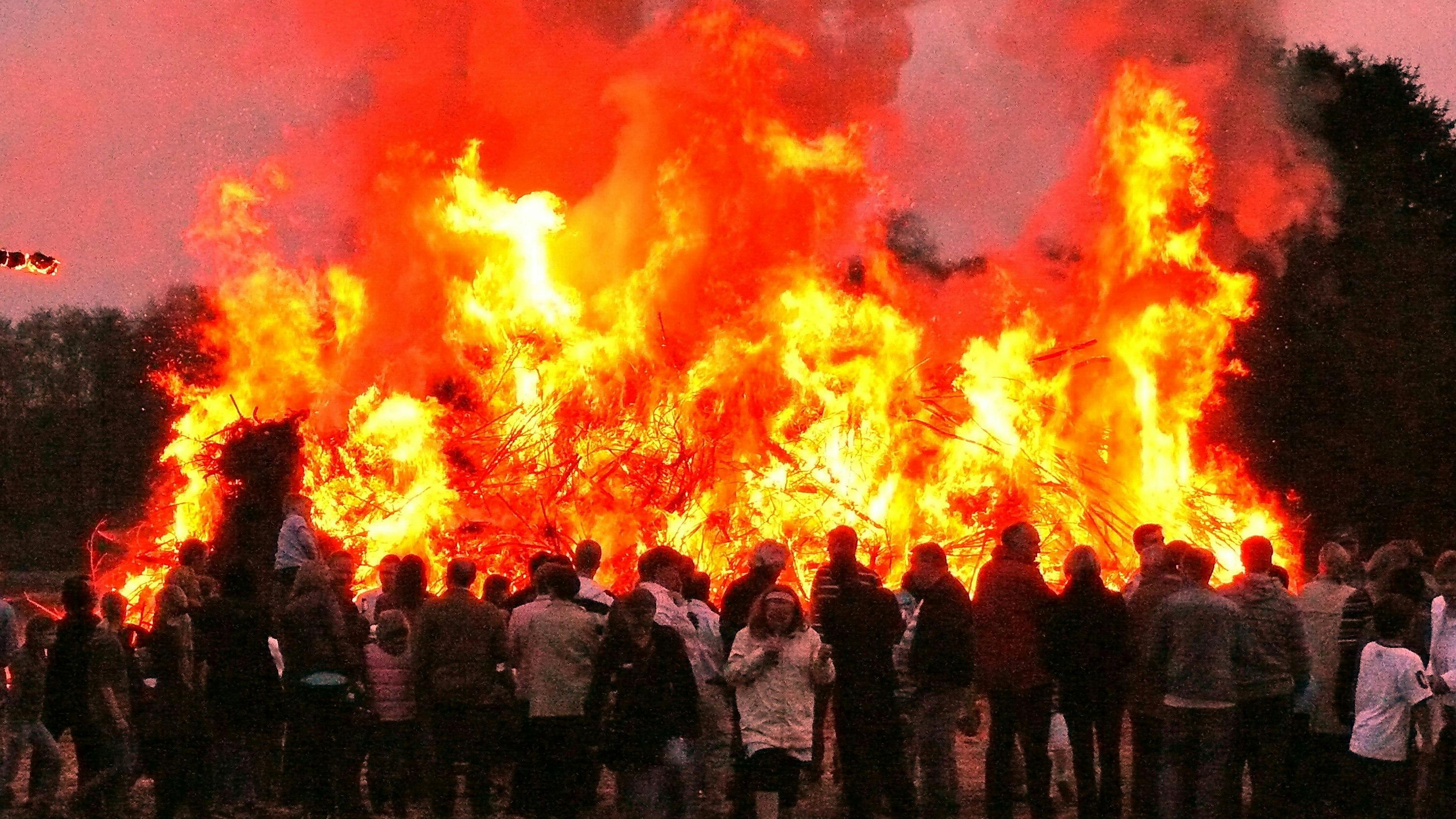 In Schwege soll das Feuer am Ostersonntag (9. April) bei der Mühle stattfinden. Archivfoto: Freundeskreis Schweger Mühle