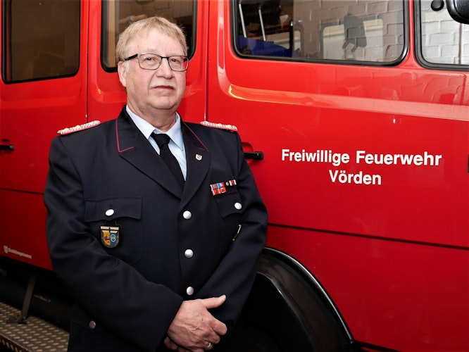 50 Jahre für die Freiwillige Feuerwehr Vörden im Einsatz: Ralf Bürger. Foto: Schmutte
