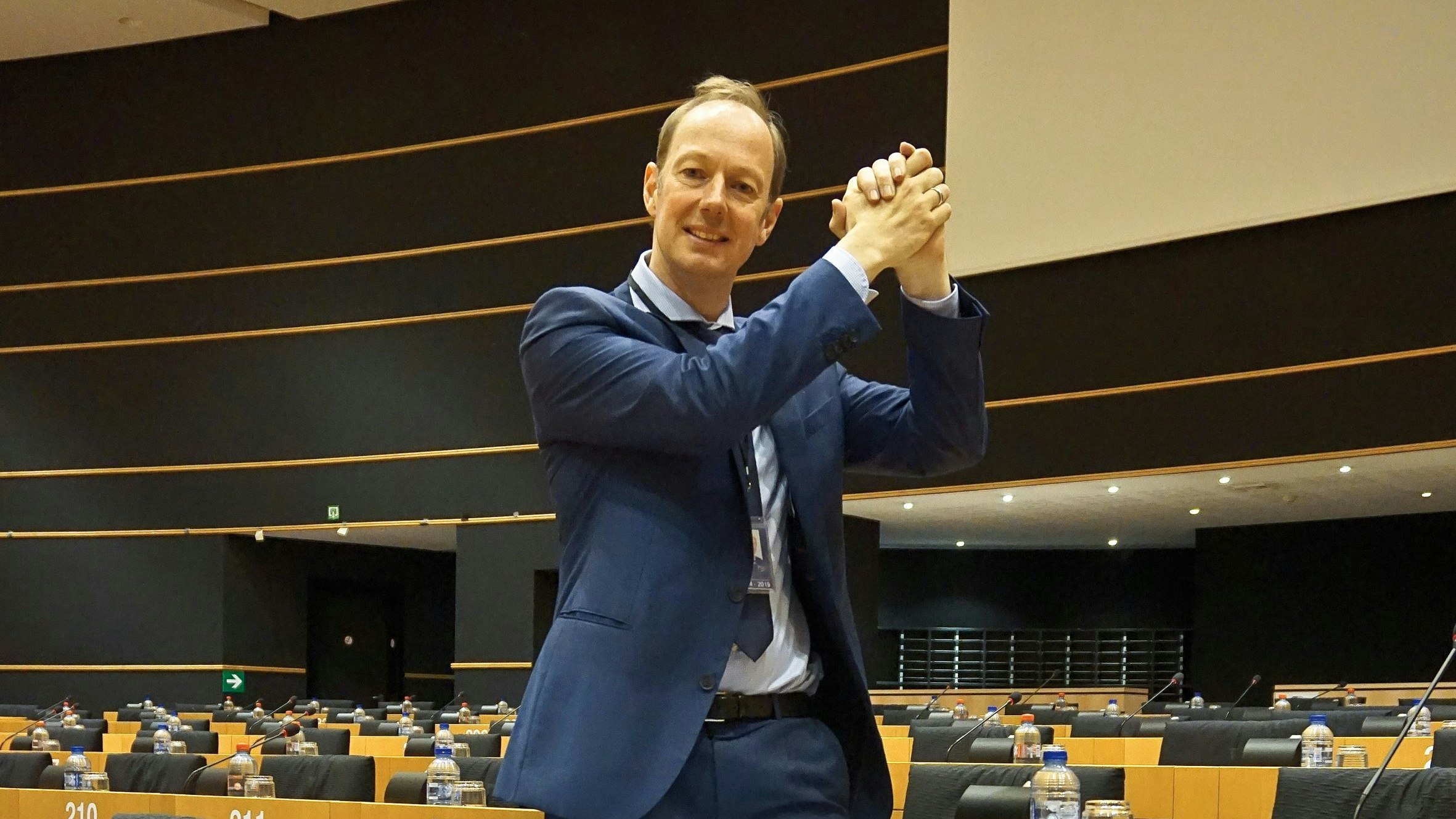 Martin Sonneborn kann sich vorstellen, 2024 erneut für das EU-Parlament zu kandidieren. Foto: Martin Sonneborn