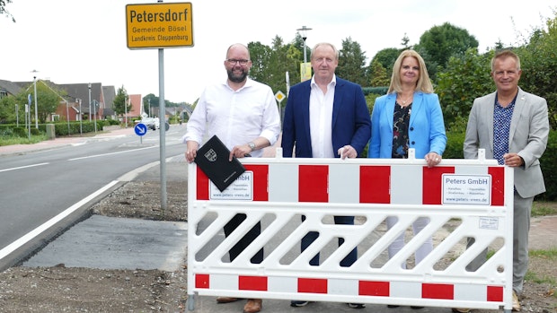 Bauarbeiten beendet: Wieder freie Fahrt in Petersdorf