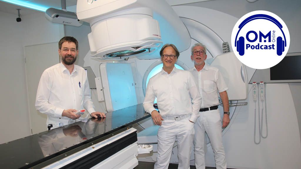 Von links: Dr. med. 							 							 								J. Christoph Haller,&nbsp;Dr. med. Volker Meister und&nbsp;Dr. med. Gert Bokelmann Foto: Lammert