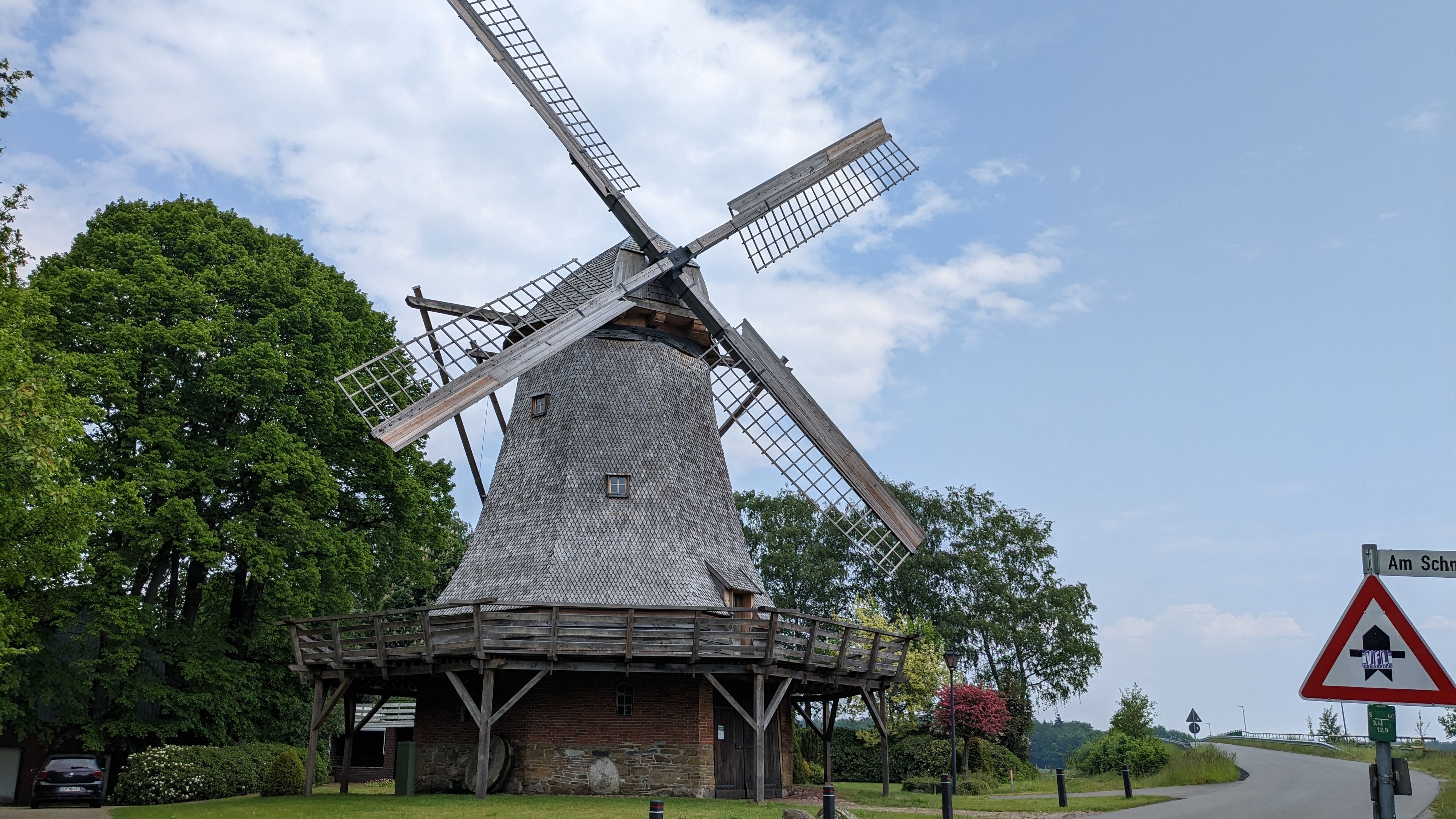 Die Restaurierung von Diekmanns Mühle wurde im Frühjahr 2022 abgeschlossen.&nbsp; Foto: Wienken