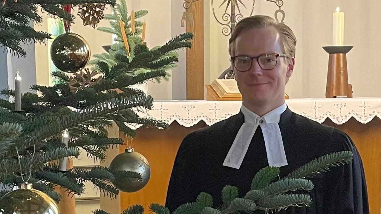Neu im Amt: Johannes Rohlfing ist seit 6 Monaten evangelischer Pfarrer in Friesoythe. Foto: Stix