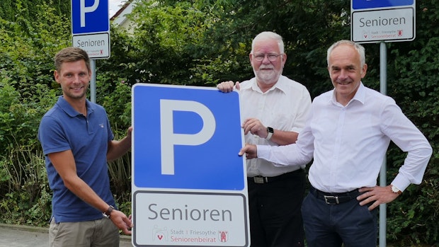 Die ersten Seniorenparkplätze in Friesoythe sind angelegt
