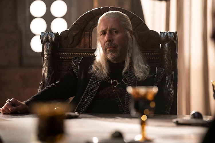 Paddy Considine in der Rolle des König Viserys Targaryen. Foto: Sky