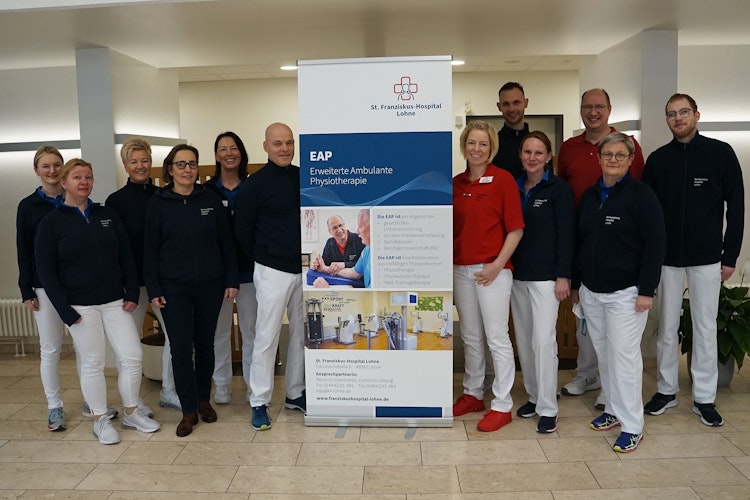 Das Lohner-EAP Team im St.-Franziskus-Hospital in Lohne. Foto: Schwester-Euthymia-StiftungMeier