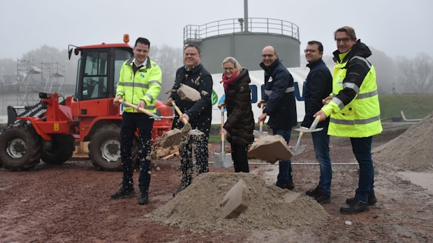 Der Neubau der Faulung auf dem Rießel in Lohne ist offiziell gestartet
