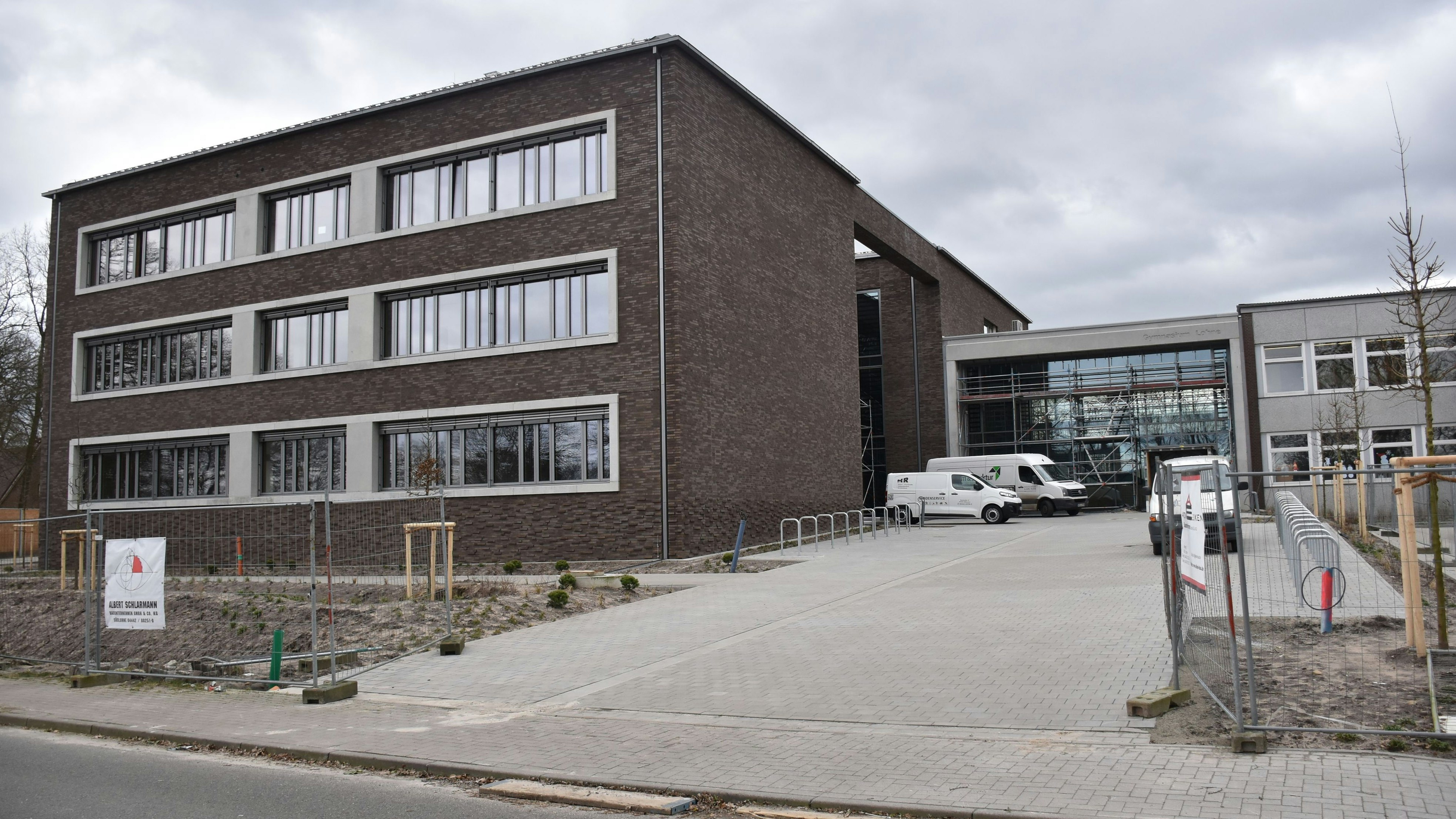 Ein kostspieliges Bauvorhaben: 11,625 Millionen Euro investiert der Landkreis Vechta in die Erweiterung des Gymnasiums Lohne. Foto: Timphaus