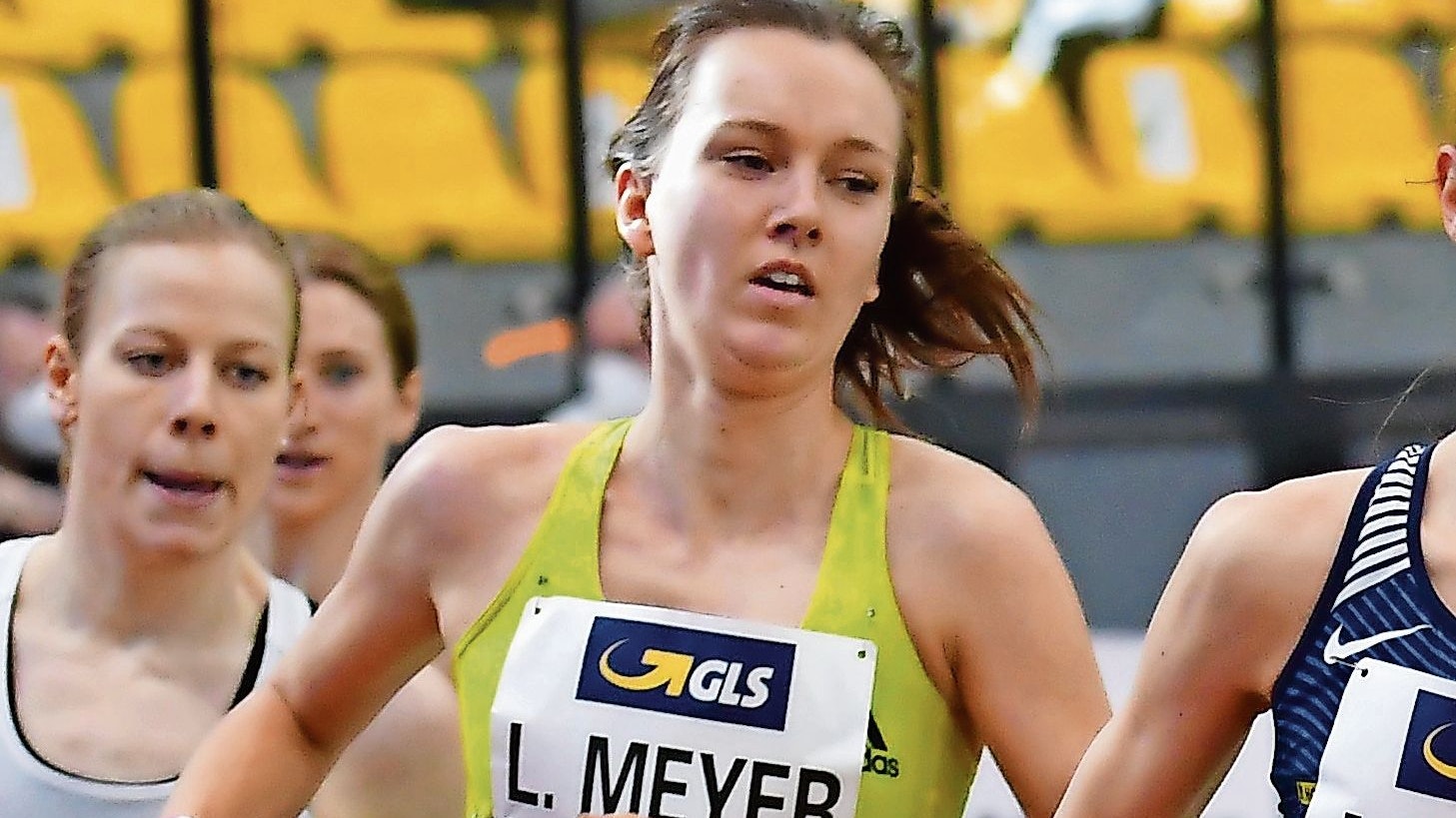 Aus im Vorlauf: Die Löningerin Lea Meyer musste ihre Hoffnungen auf das Finale über 3000 Meter bei der Hallen-EM begraben. Foto: Benjamin Heller