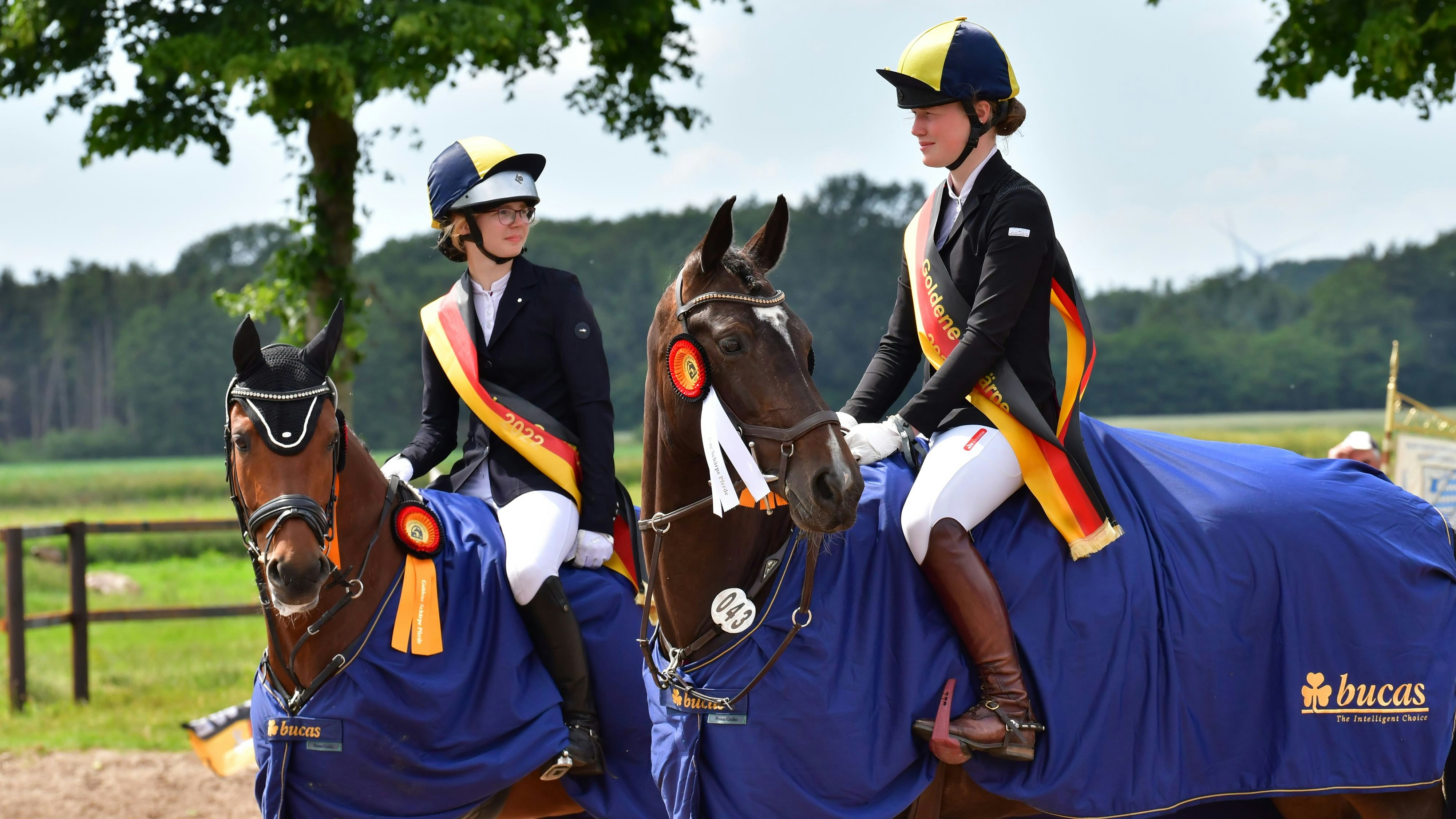 Nicht zu schlagen: Im Einzel landeten die Reiterinnen aus Hannover sogar einen Doppelsieg. Foto: Ute Goedecke