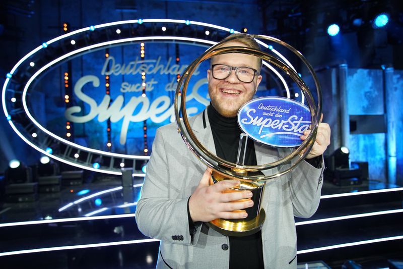Jan-Marten Block, Sieger der RTL-Castingshow «Deutschland sucht den Superstar». Foto: Stefan Gregorowius /TVNOW / dpa
