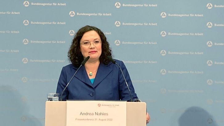 Die neue Chefin der Bundesagentur für Arbeit, Andrea Nahles, will einiges verändern. Foto: dpa/Donhauser