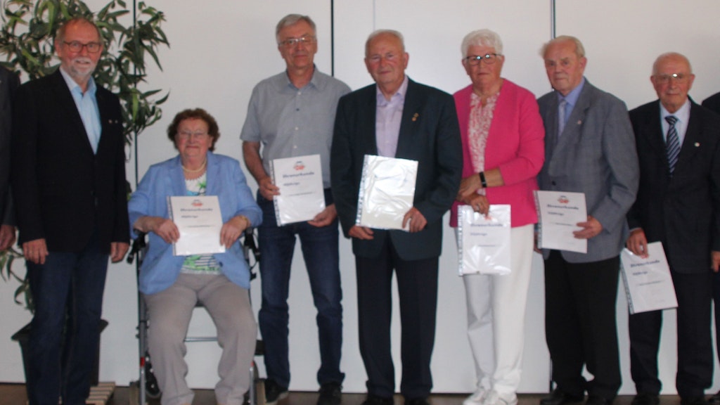 VDK-Ortsverband Garrel ehrt verdiente Mitglieder