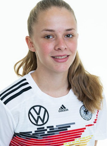 Im DFB-Dress: Vivien Endemann absolvierte im März die ersten drei Länderspiele für die U19 des DFB. Foto: Archiv