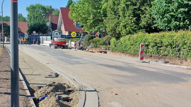 Freie Fahrt: Vreeser Straße in Lindern wird am 8. August wieder freigegeben