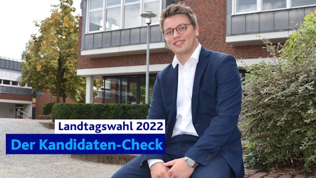 Kandidaten-Check: In der Bildungspolitik hat Yannick Wasserberg (FDP) eigene Ideen